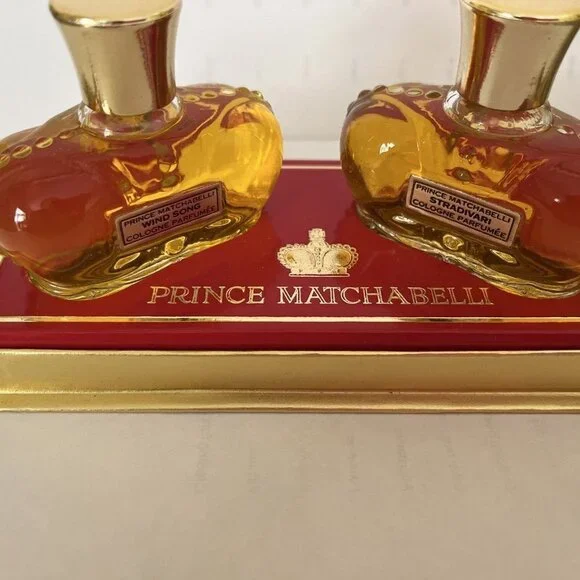 Prince Matchabelli Stradivari Perfume & Wind Song Perfume Cologne Duet VINTAGE - Picture 9 of 12